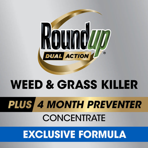 Roundup® Dual Action Weed & Grass Killer Plus 4 Month Preventer Concentrate