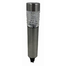 Solar LED Bollard Light, Black