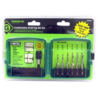 Greenlee 6-Piece Drill Tap Set