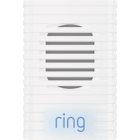 Ring White Plug-In Video Doorbell Chime