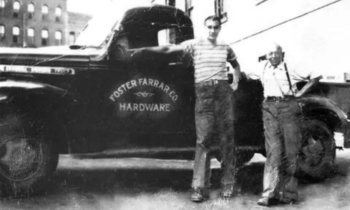 Older photo of Foster Farrar Co. staff