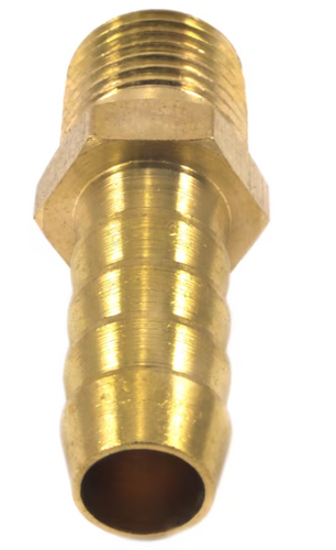 Forney Industries, Inc. Hose Fitting, 3/8 in x 1/4 in MNPT