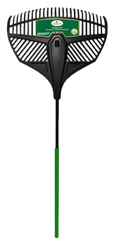 Landscapers Select 34867 Leaf Rake, Poly Tine, Steel Handle, 36 in L Handle