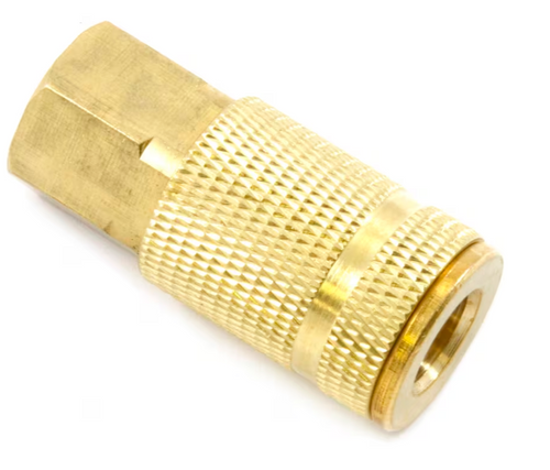 Forney Aro Style Coupler/Plug Set, 1/4 in