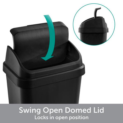 Sterilite 1089 – 13 Gal. Swing Top Wastebasket