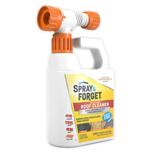 Spray & Forget Super Concentrated Revolutionary Roof Cleaner with Hose End