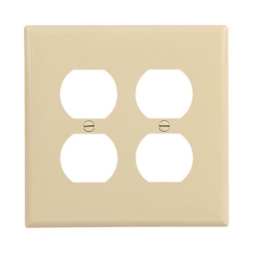 Eaton Duplex Receptacle Wallplate PJ82V