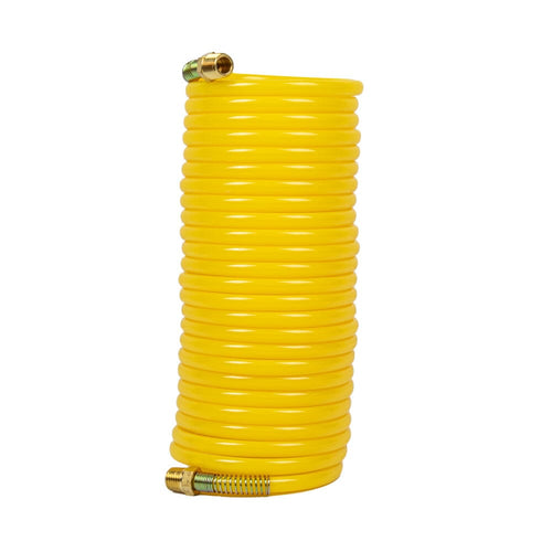 Forney Recoil Air Hose Yellow 1/4 in x 25ft