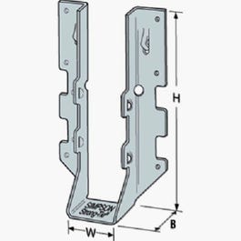 Face Mount Joist Hanger Z-Max Double