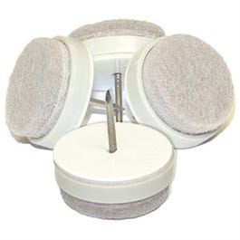 TruGuard Nail-On With Adhesive Furniture Felt Glides