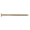 Power Pro Wood Screws, Self-Drilling, Bronze Ceramic, 4-In. x #10, 1-Lb.