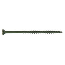 Deck Plus Self-Drilling Screws, Star, Green Ceramic, 1-5/8-In. x #8, 1-Lb.