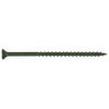 Deck Plus Wood & Deck Screws, Star Drive, Ceramic Green, #10 x 3.5-In., 25-Pk.