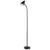 LED Floor Lamp, Black, 59-In.