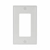 Eaton Cooper Wiring Decorator / GFCI Wallplate, White 1 Gang