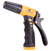 Landscapers Select Ergonomic Plastic 3-Way Nozzle 5-1/2-Inch Pistol Grip - 3-Way