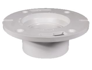 Genova Products Schedule 40 PVC-DWV Pop Top Closet Flange (4 x 3 - Hub Connection)