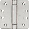 National 4 In. Satin Nickel 1/4 In. Radius Spring Door Hinge