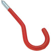 National 5/16 In. x 4-1/2 In. Red Vinyl Coated Screw Hook