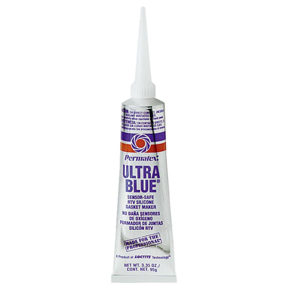 PERMATEX 3.35 Oz. Ultra Blue RTV Silicone Gasket