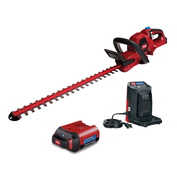 Toro 60V Max Hedge Trimmer with 2.5Ah Battery (24 in. (60.96 cm))