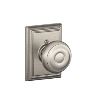 Schlage Georgian Knob with Addison trim Non-turning Lock